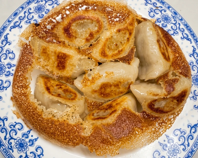 Grilled pork and vegetable dumplings at Leo Fu's in southwest Calgary